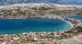 View of Pag in Croatia Royalty Free Stock Photo